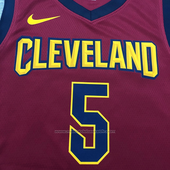 Maillot Cleveland Cavaliers Dennis Smith Jr. #5 Icon 2018 Rouge